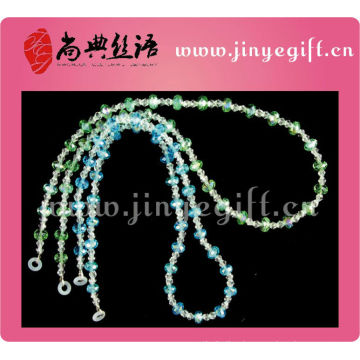 Fashion Jewelry Handmade Crystal Bead Chain For Sunglasses